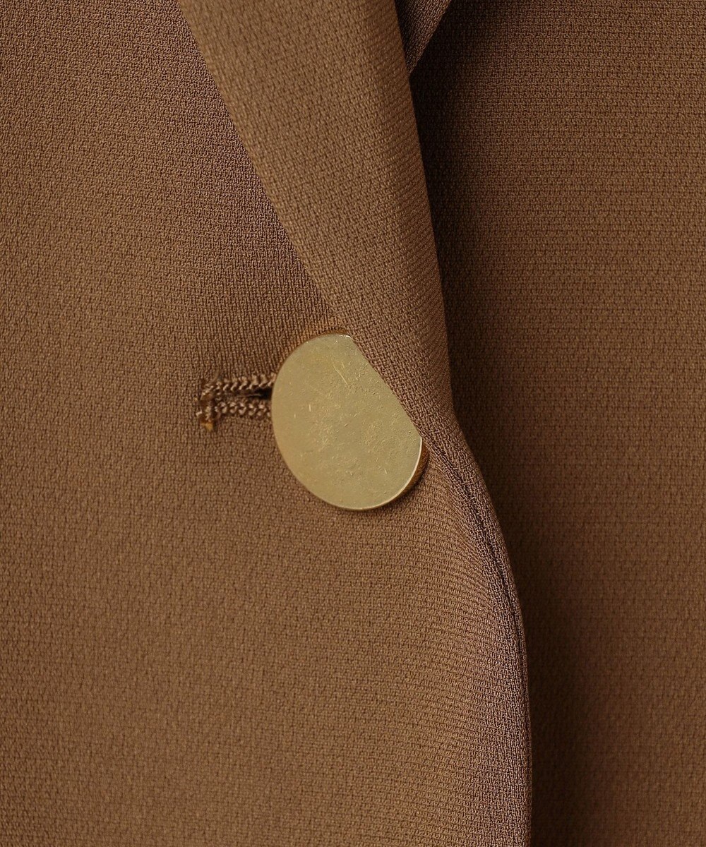 BEIGE， GYPSUM / シルキータッチ ショールカラージャケット 