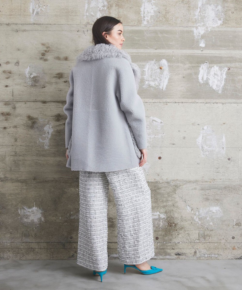 GRACE CONTINENTAL 【BLANCHA】ムートンコート 