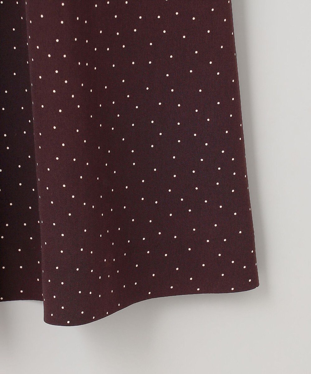 J.PRESS LADIES 【洗える】フェミニッシュパウダー dots ワンピース 