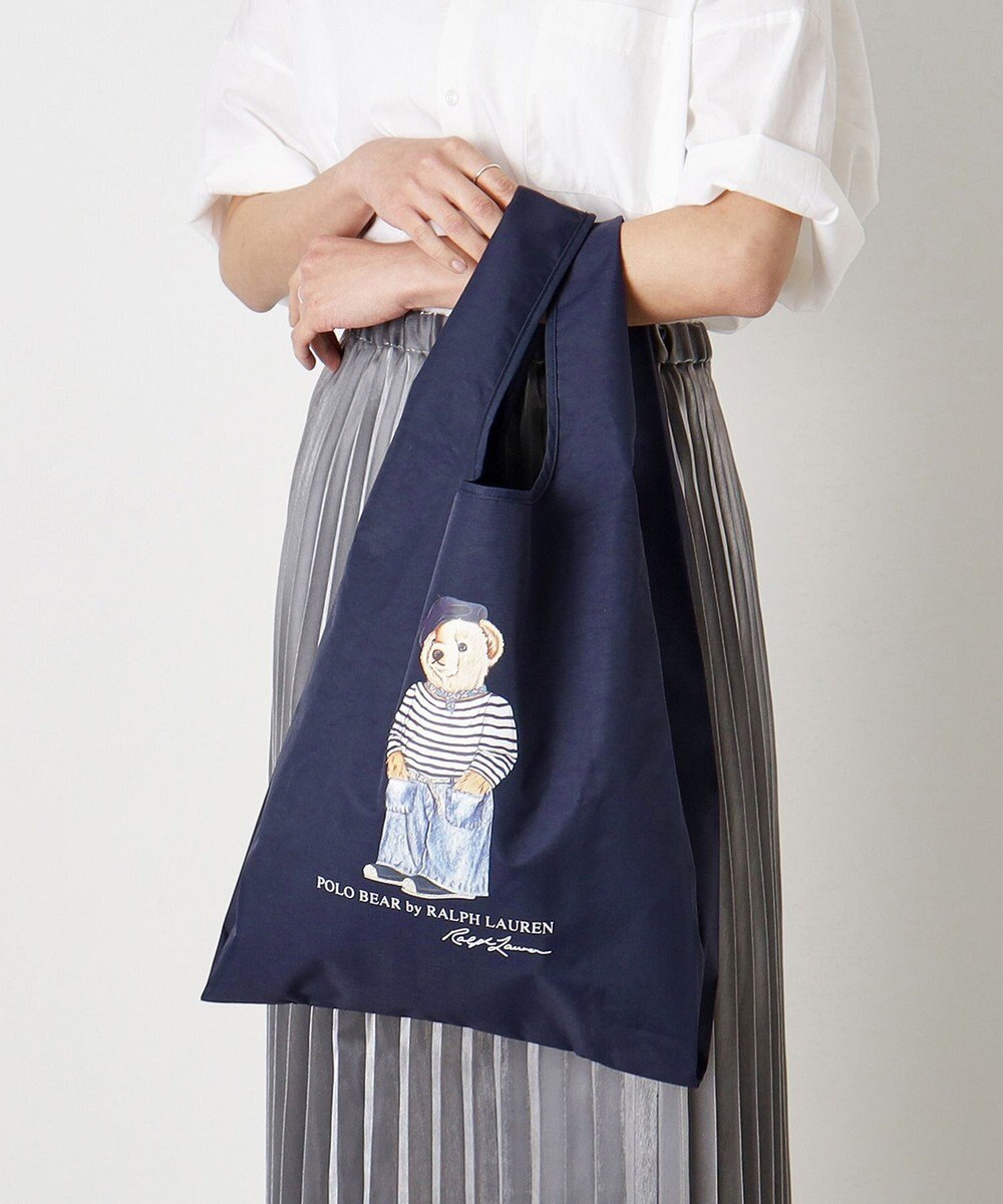 MOONBAT 【2WAY/撥水】POLO RALPH LAUREN(ポロ ラルフローレン)  ベルト付きレインバッグ フレンチベア 