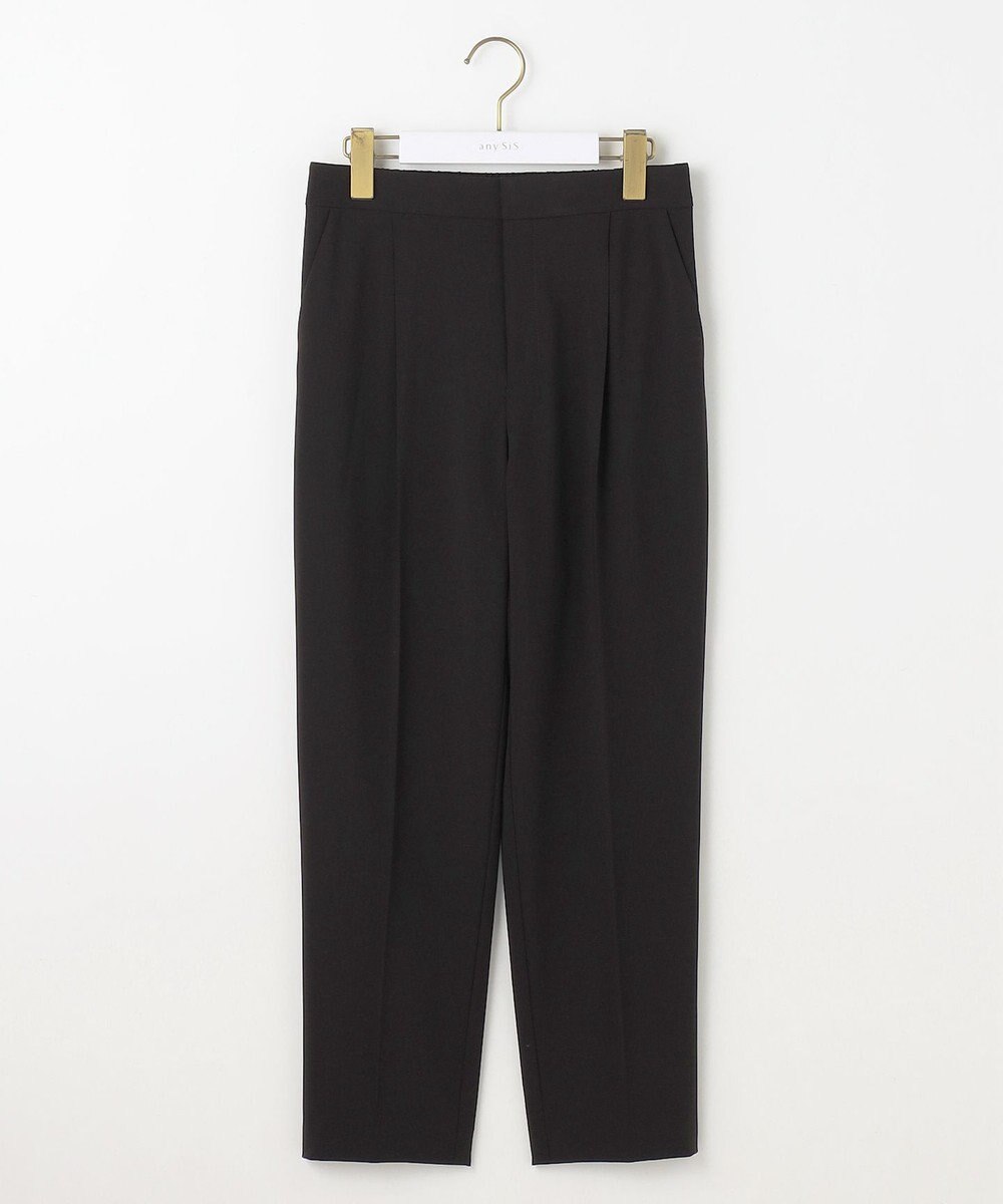 ANY SIS 【セットアップ対応】セレモニーダブルクロス テーパードパンツ 