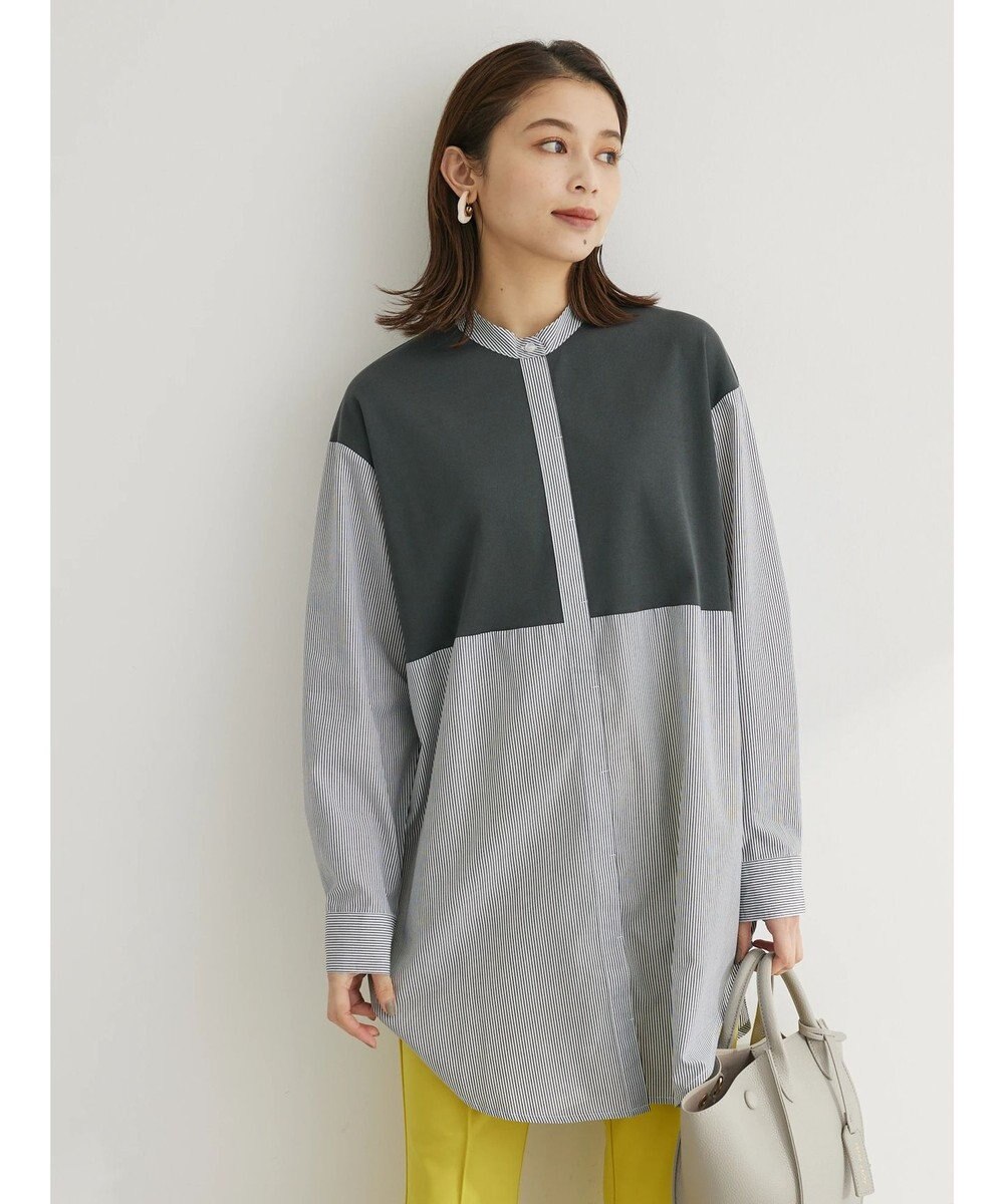 Green Parks 比翼カットドッキングチュニック 