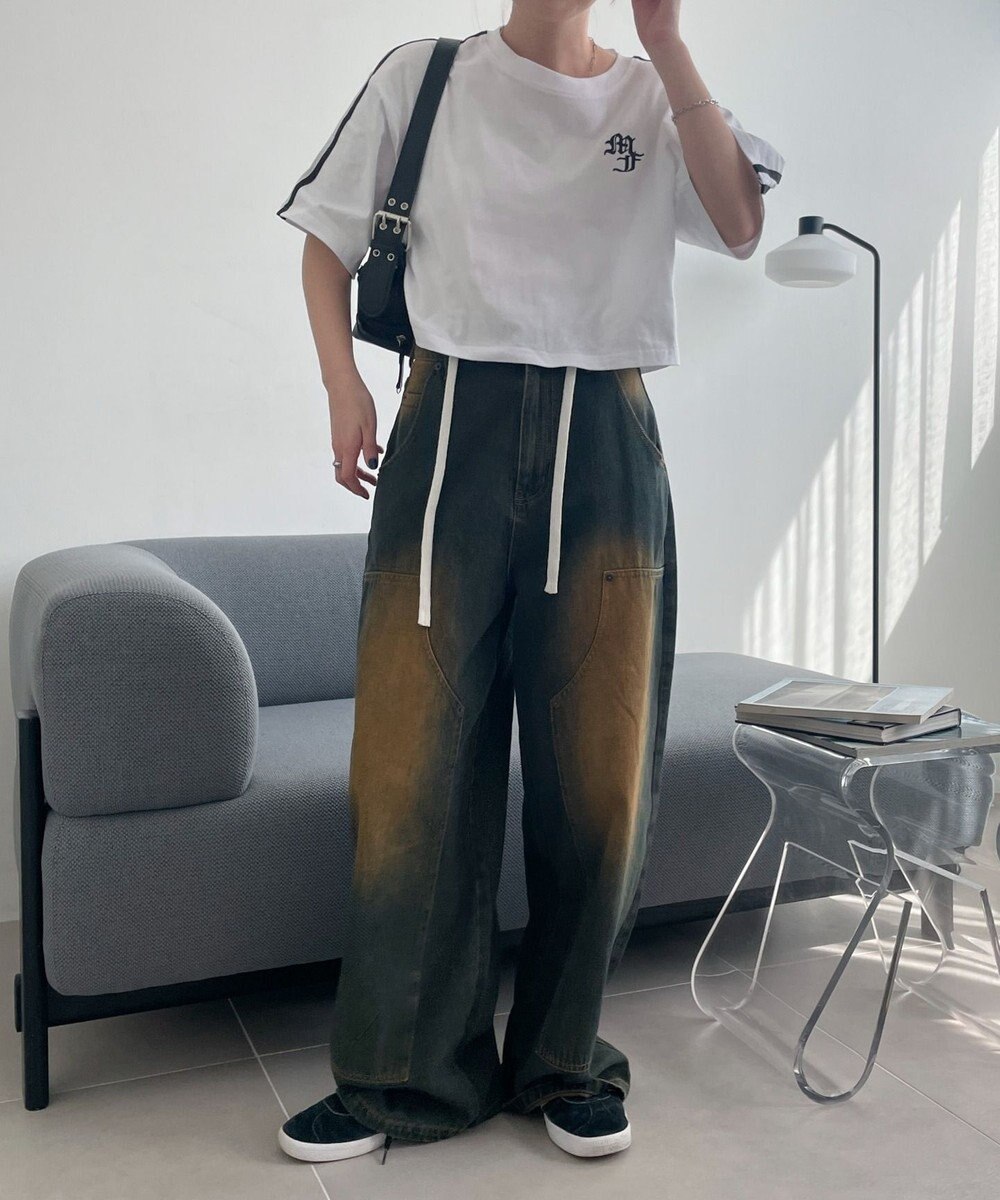 WEGO 2ラインショートT 