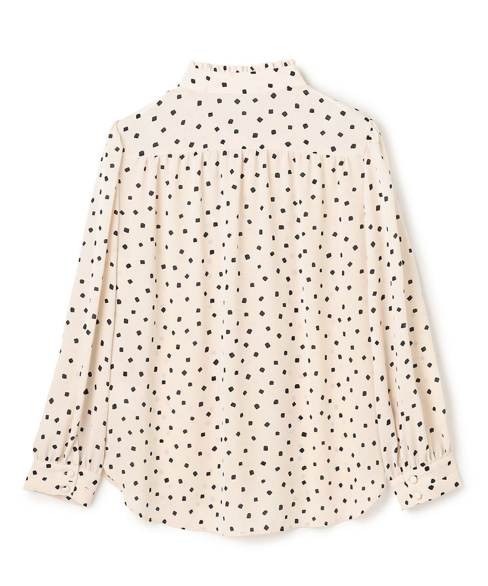 TOCCA PROMISE RIBBON ROSETTE ドット柄ブラウス 
