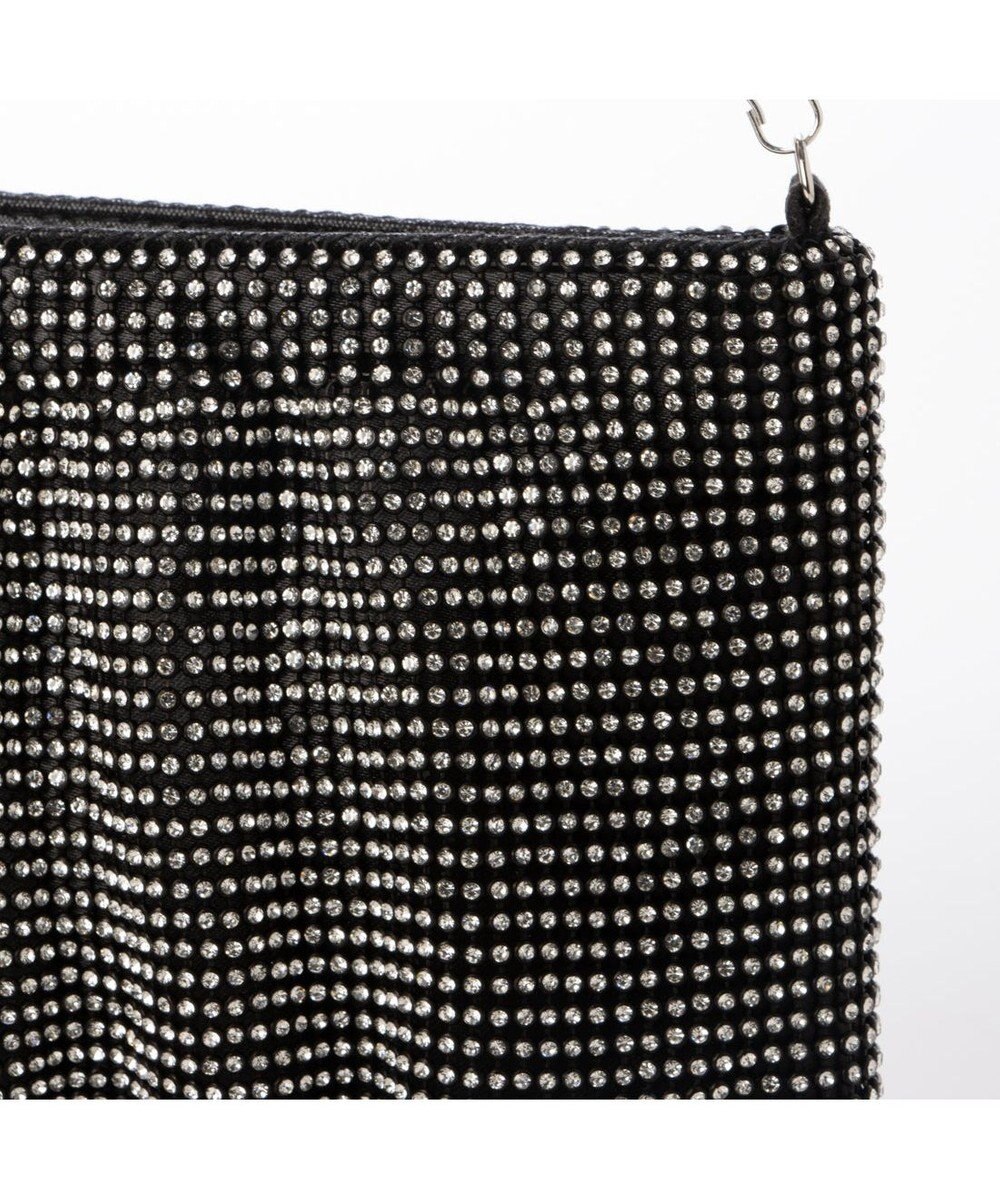 UNBILLION カシュカシュ cachecache / メタリックビーズスクエアミニショルダー 