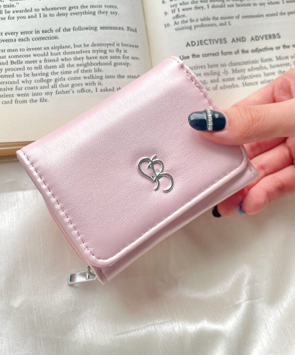 WEGO イニシャルパーツミニウォレット 