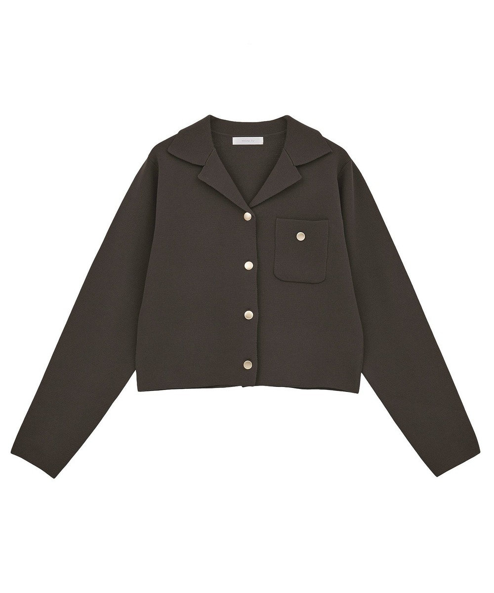 Green Parks ・ｓｗｉｎｇ　ｂｙ　ニット開襟カーディガン 