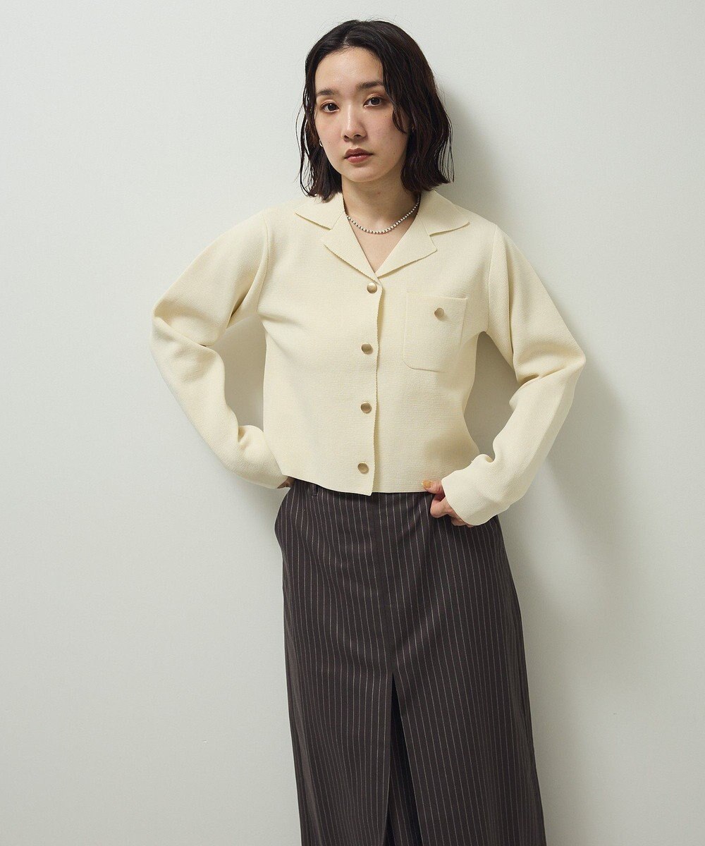 Green Parks ・ｓｗｉｎｇ　ｂｙ　ニット開襟カーディガン 