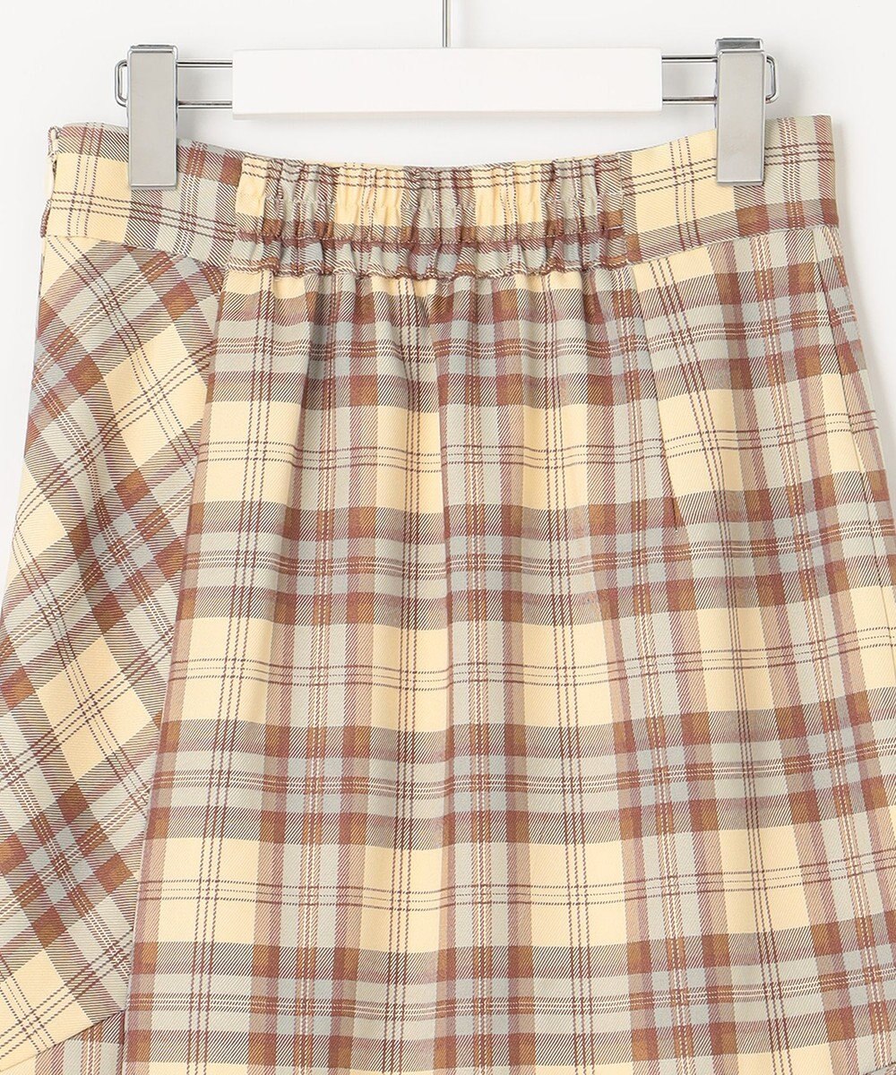 Feroux 【洗える】チェックマーメイド スカート 