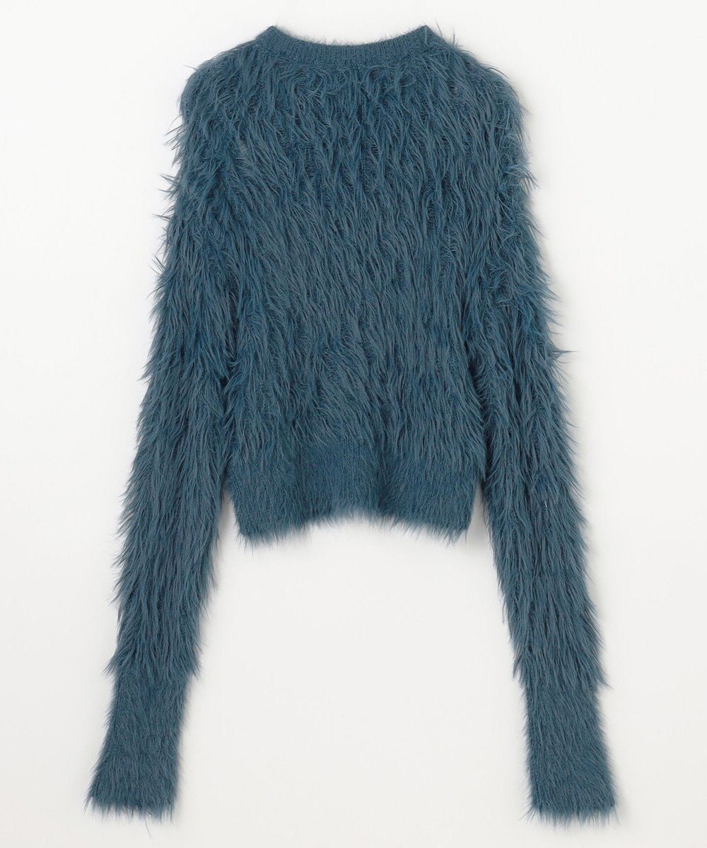 NAVE 【ReNAVE・洗える】メルティーシャギーニット プルオーバー 