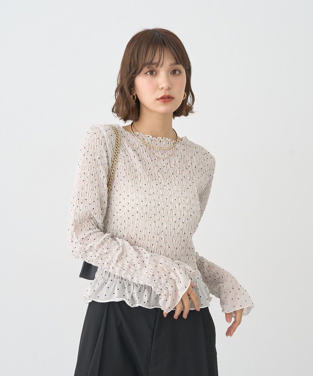 earth music&ecology シャーリングメロープルオーバー 