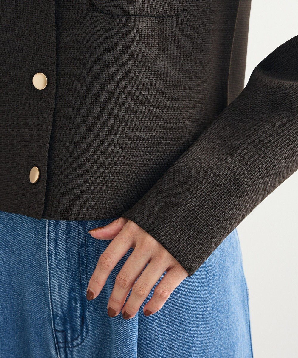 Green Parks ・ｓｗｉｎｇ　ｂｙ　ニット開襟カーディガン 