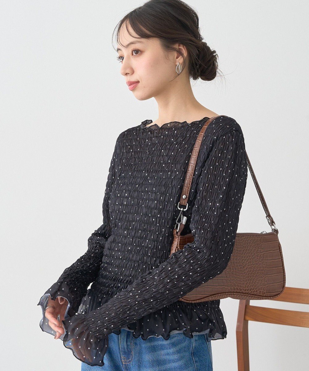 earth music&ecology シャーリングメロープルオーバー 