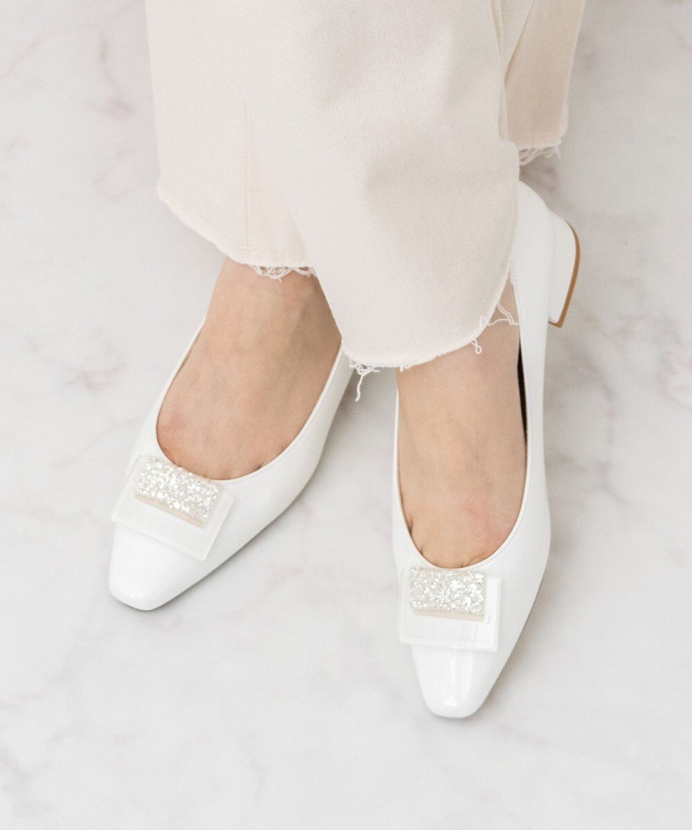 Bridget Birkin 【Bridget Birkin】グリッターパーツパンプス 