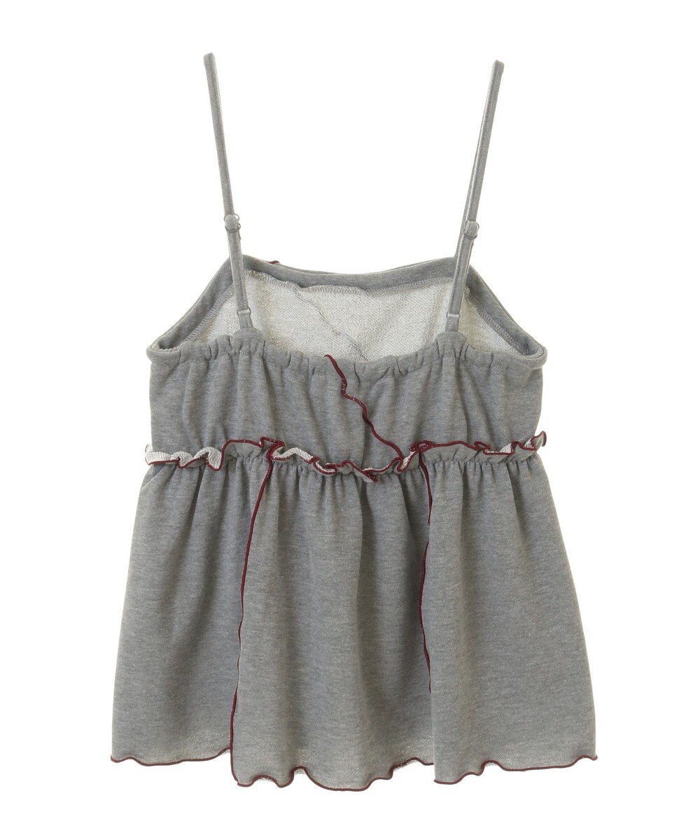 CRAFT STANDARD BOUTIQUE 配色メローキャミトップス 