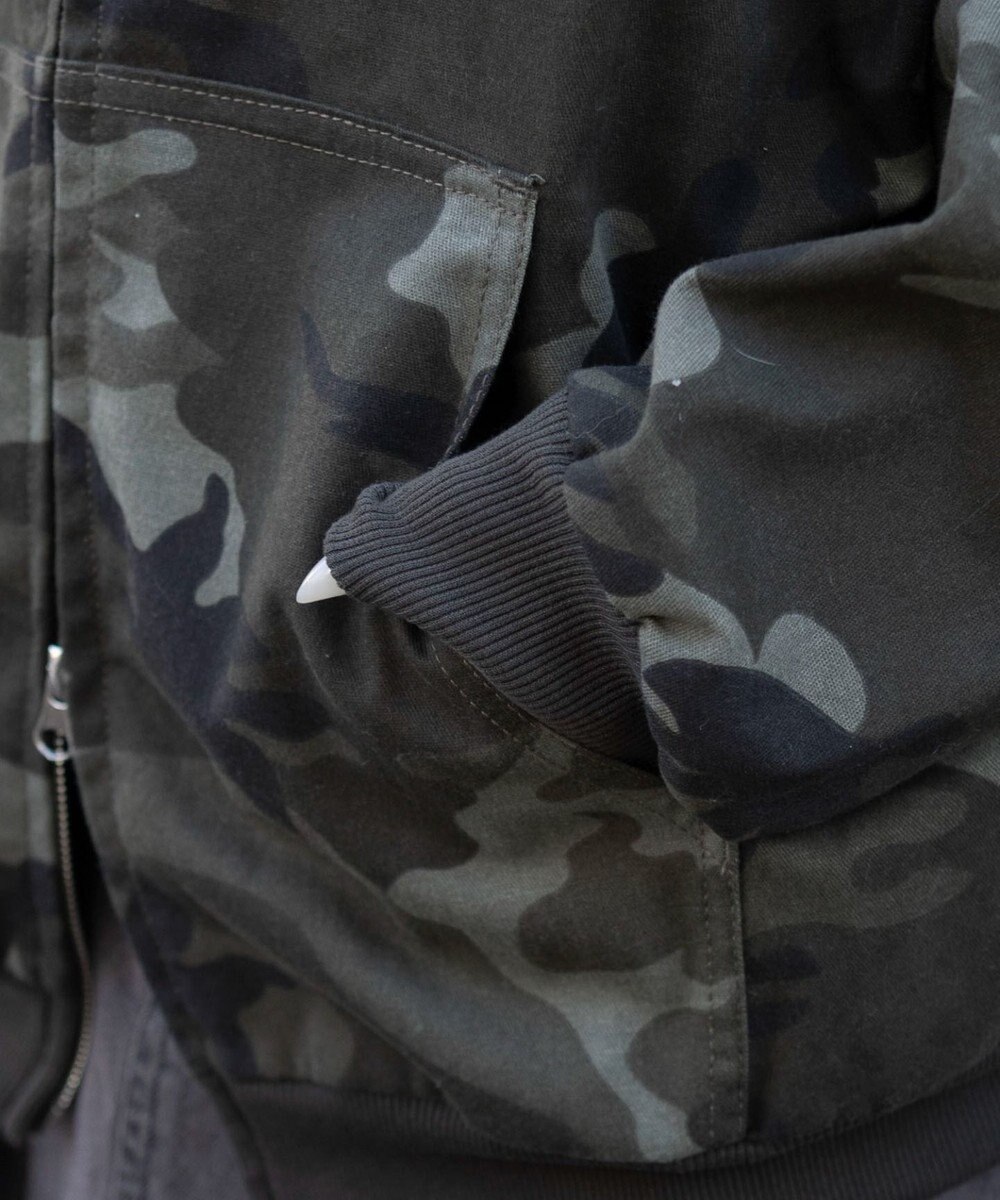 WEGO カレッジロゴBIGZIPパーカー 