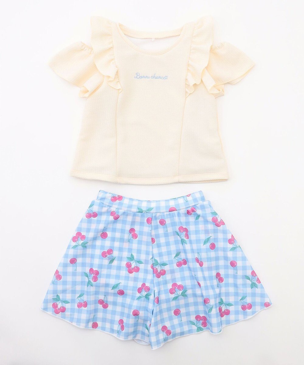 ANY KIDS 【UVカット】2WAYショルダーセパレート水着 