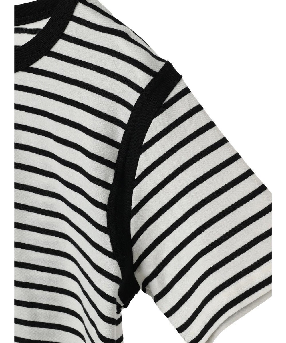 AMERICAN HOLIC バイカラーボーダーカットプルオーバー 