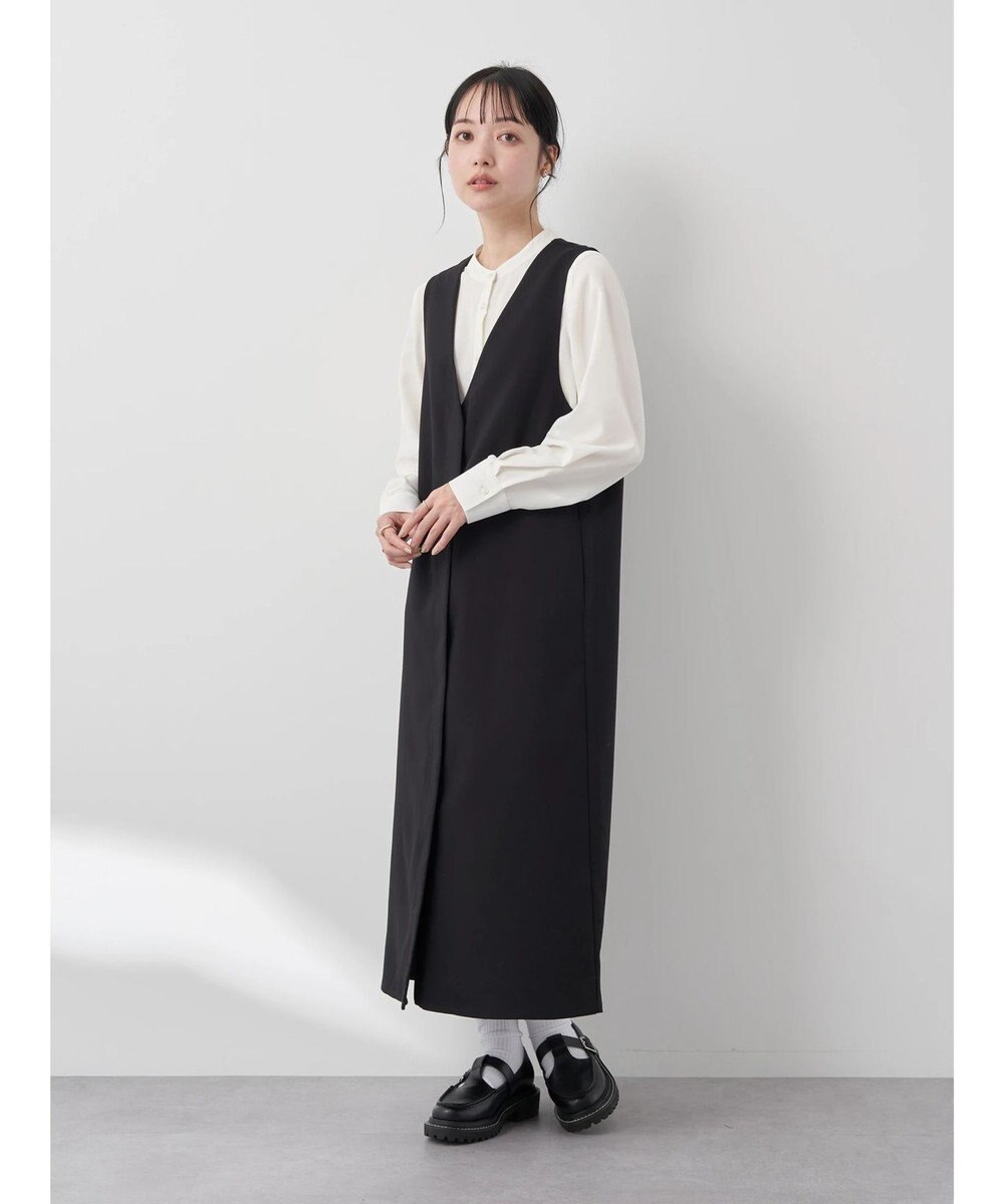 earth music&ecology フロントジップジャンスカ 