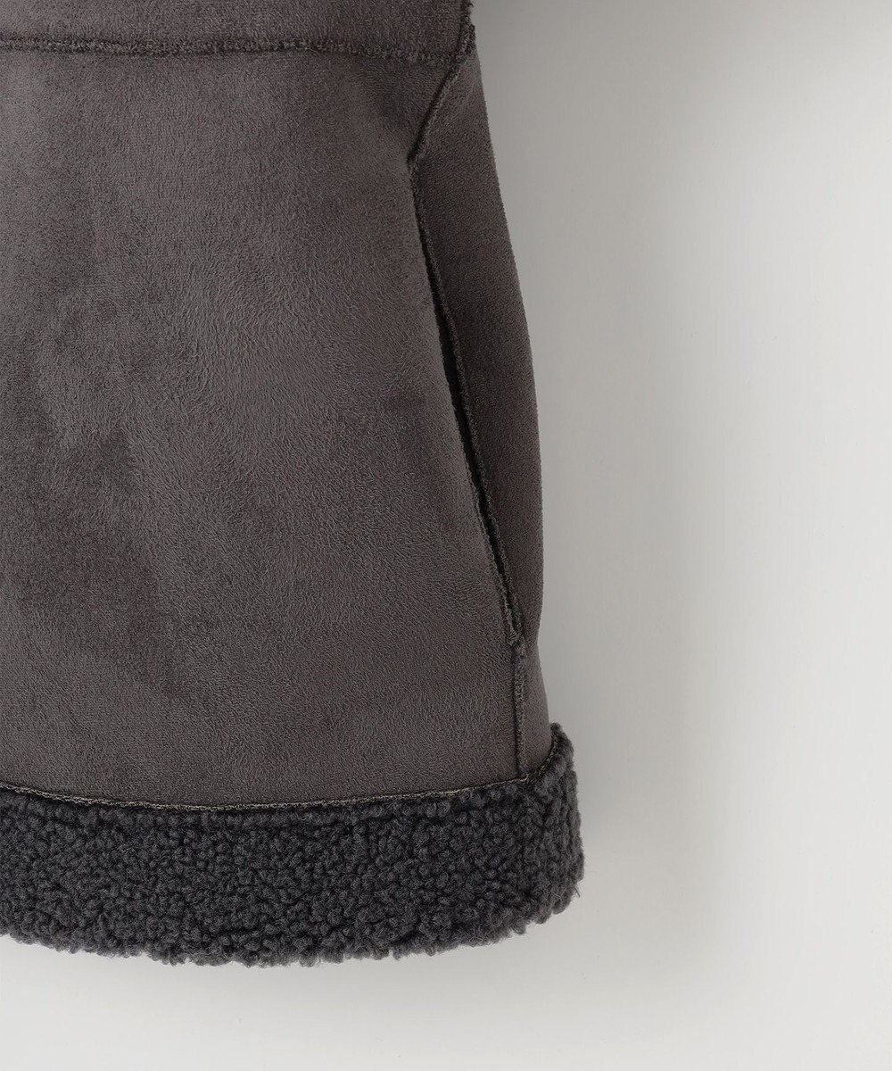 Feroux リバーシブル ムートンボアコート 