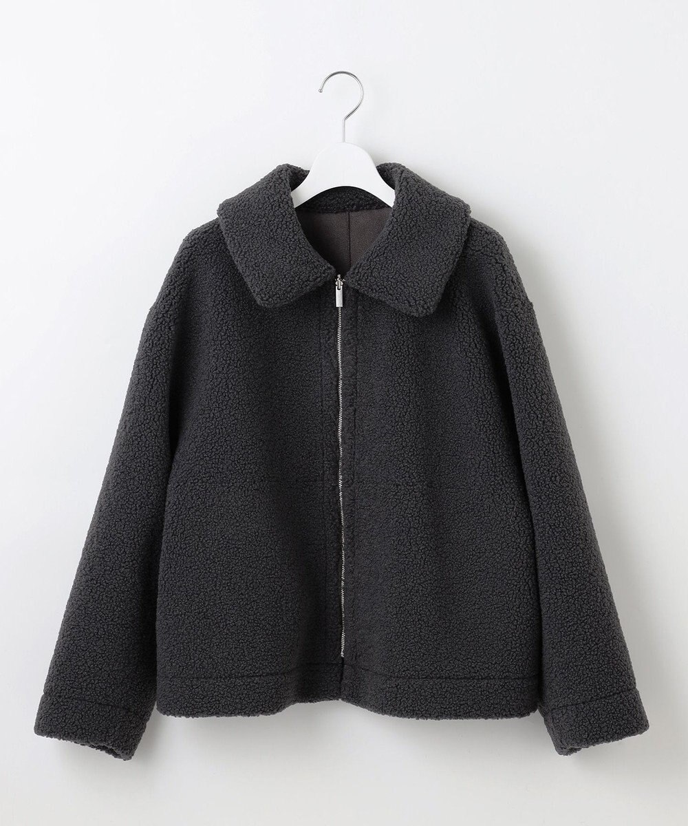 Feroux リバーシブル ムートンボアコート 