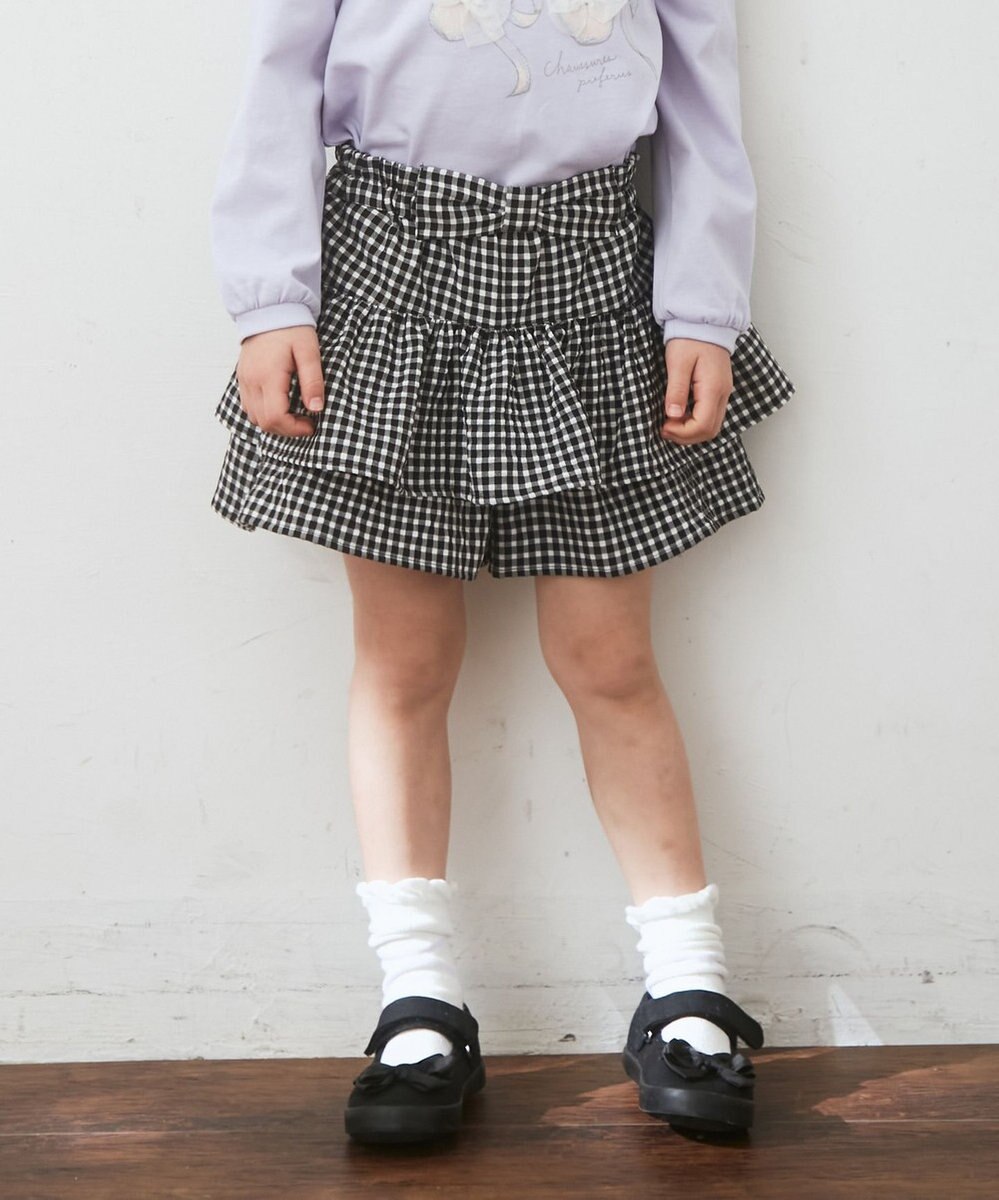 ANY KIDS 柄キュロット 