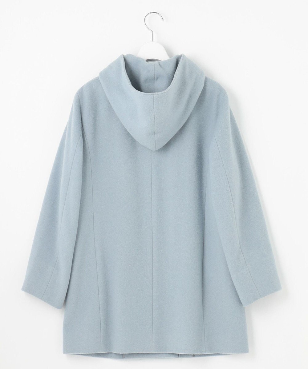 J.PRESS LADIES L ショートビーバー フーデット コート 