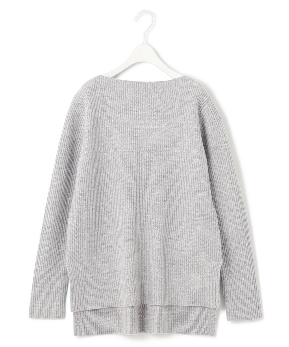 ICB 【WEB限定カラーあり】ウールカシミヤ ボートネックニット 