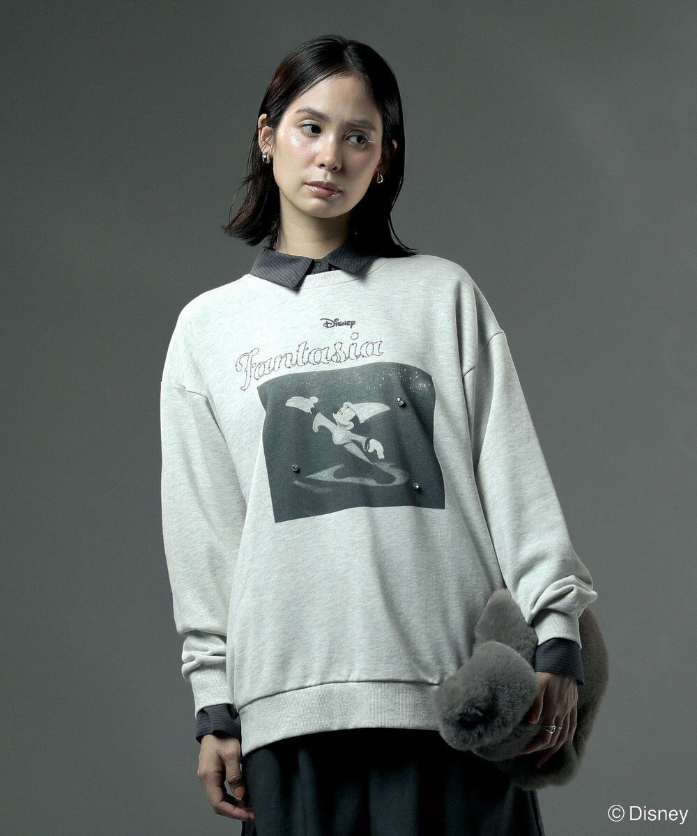 Green Parks ＦＡＮＴＡＳＩＡ／モノクロフォトプリントスウェット 