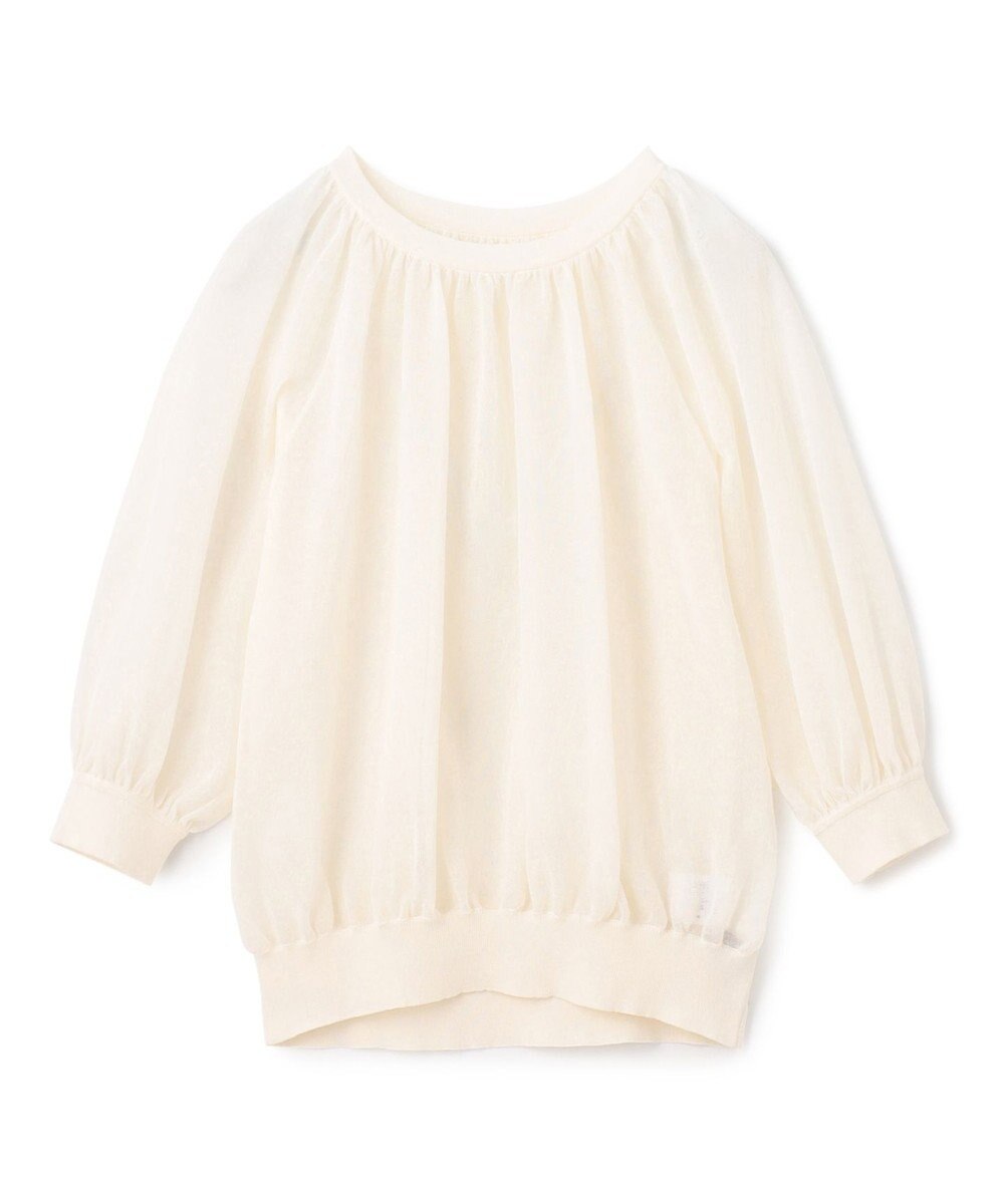 UNFILO シアーギャザーニット 