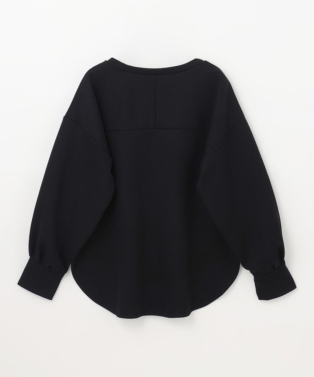 GRACE CONTINENTAL フロッキーロゴプリントトップ 