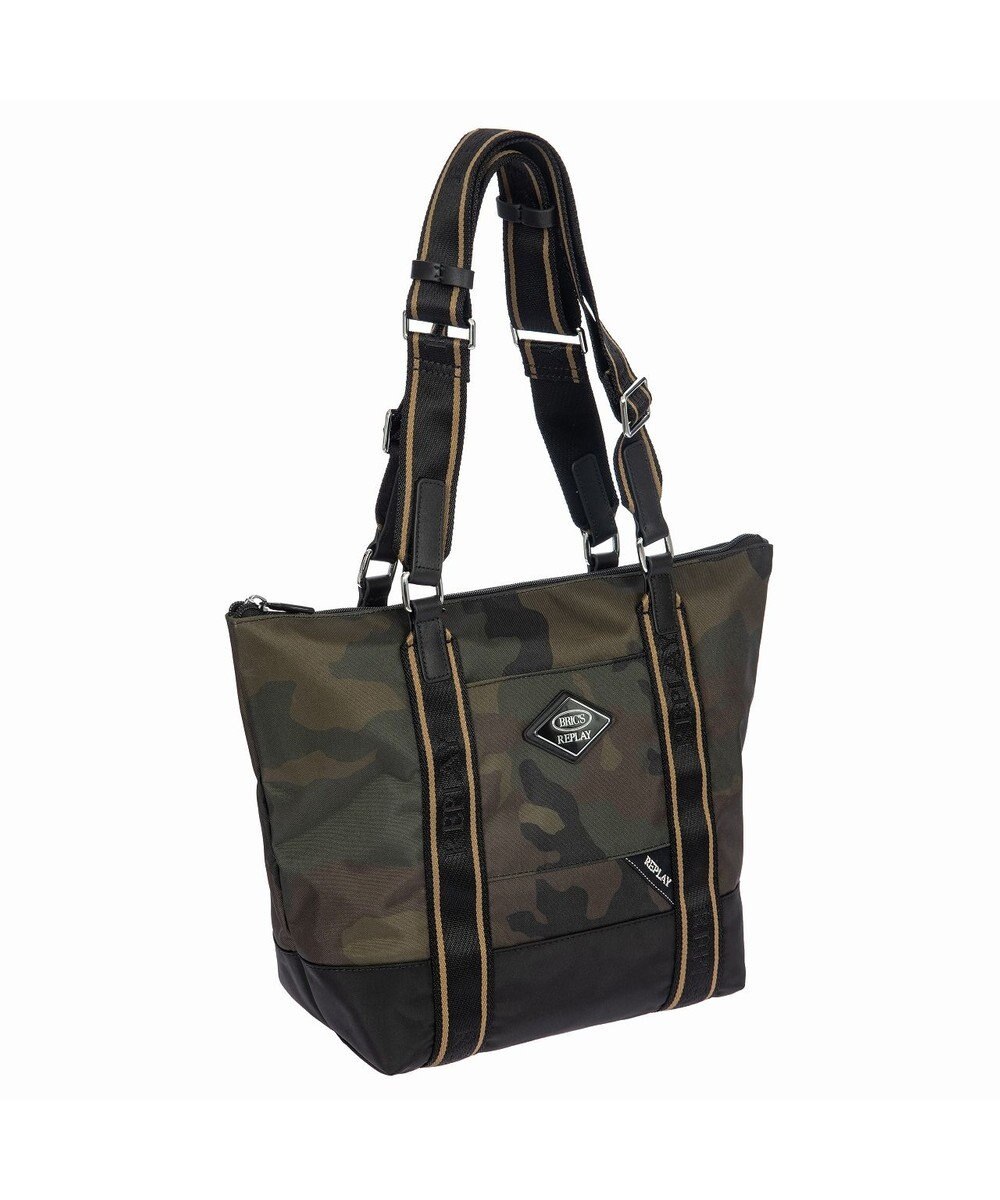 ACE BAGS & LUGGAGE  BRIC'S×REPLAY X-COLLECTION  ショッピングバッグM 89283 JXC47071 ブリックス 