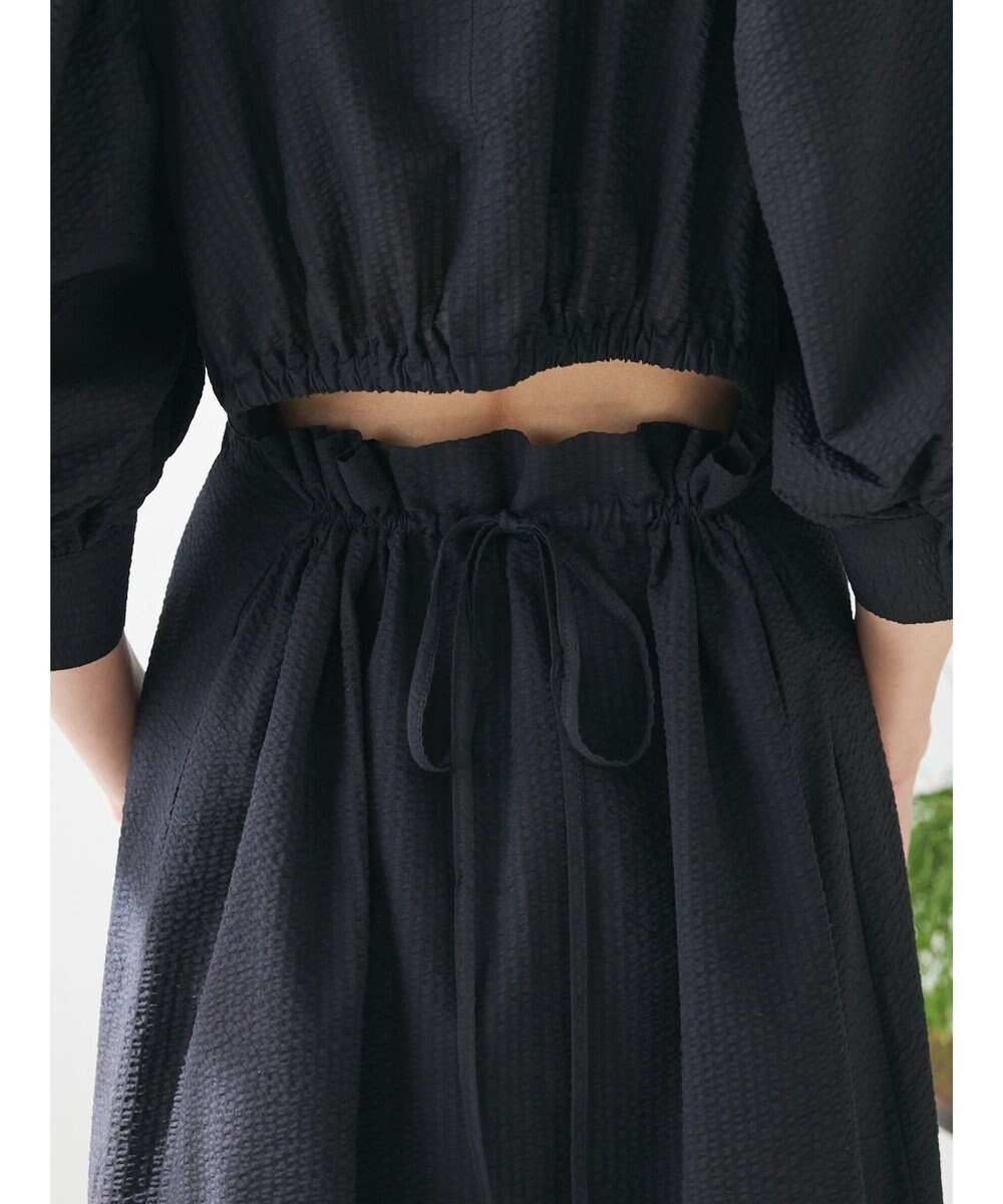 Green Parks AnriettMusee バックカットワークワンピース 