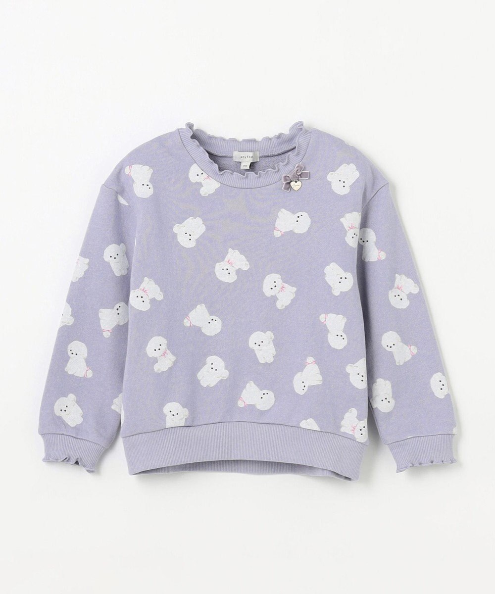 ANY KIDS アニマル 総柄 トレーナー 