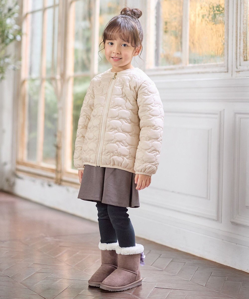 ANY KIDS 【ドッキング可能】ネコキルトブルゾン 