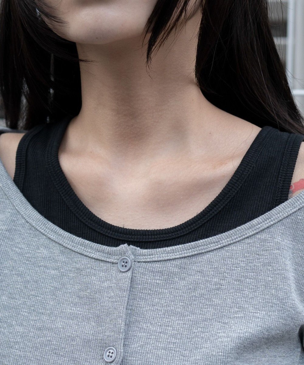 WEGO カーデドッキングレイヤードロンT 