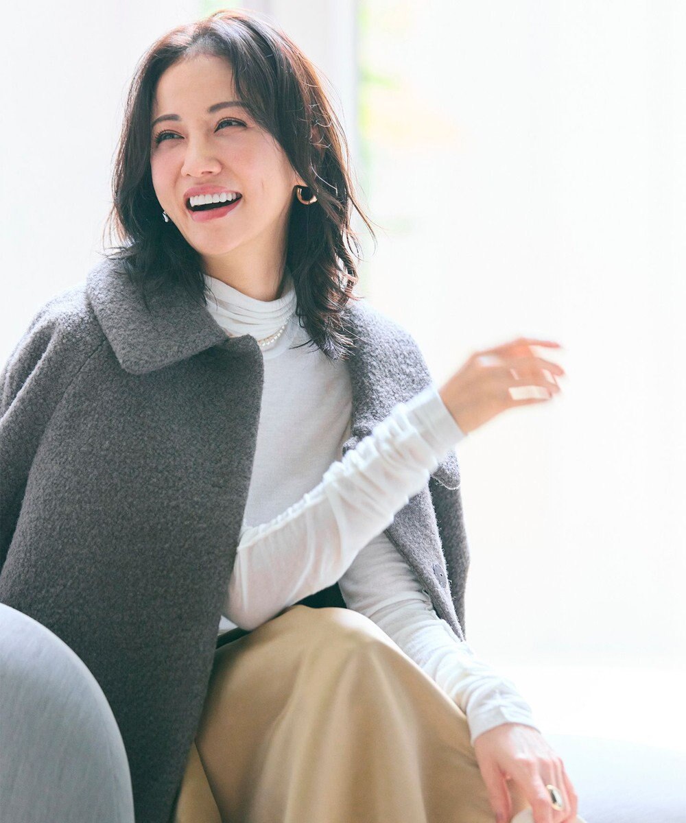 #Newans 【ストレッチ】【カシミヤ混】カシミヤシルクジャージー 