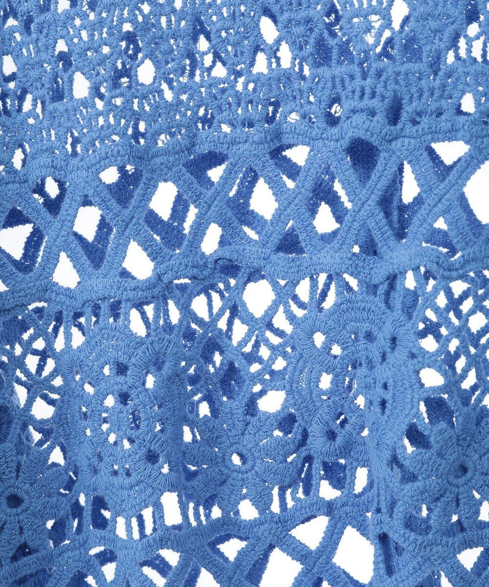 earth music&ecology クロシェ風Ｖネックカーディガン 