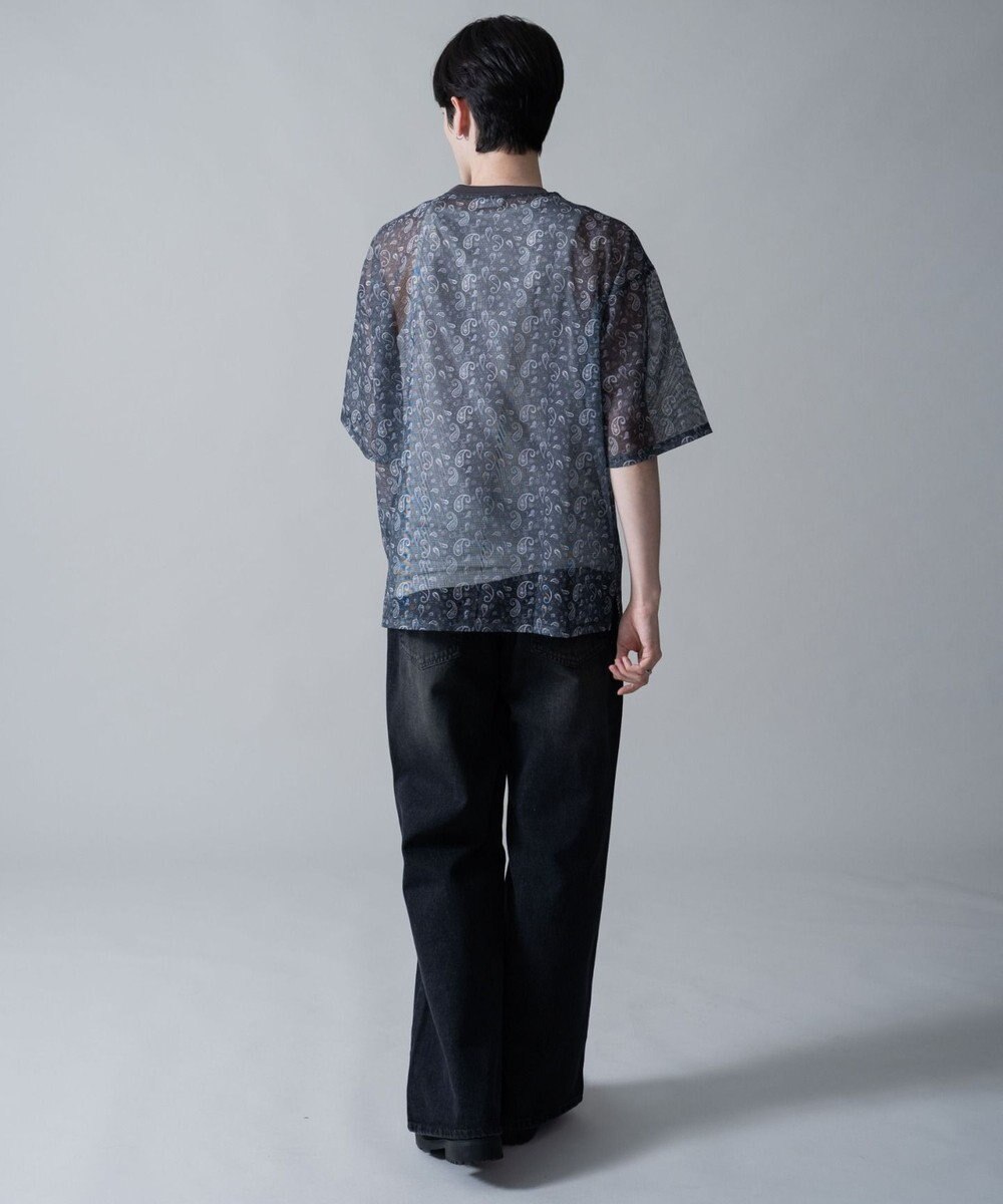 WEGO 【2点SET】メッシュパターンアンサンブルPOシャツ（SS） 