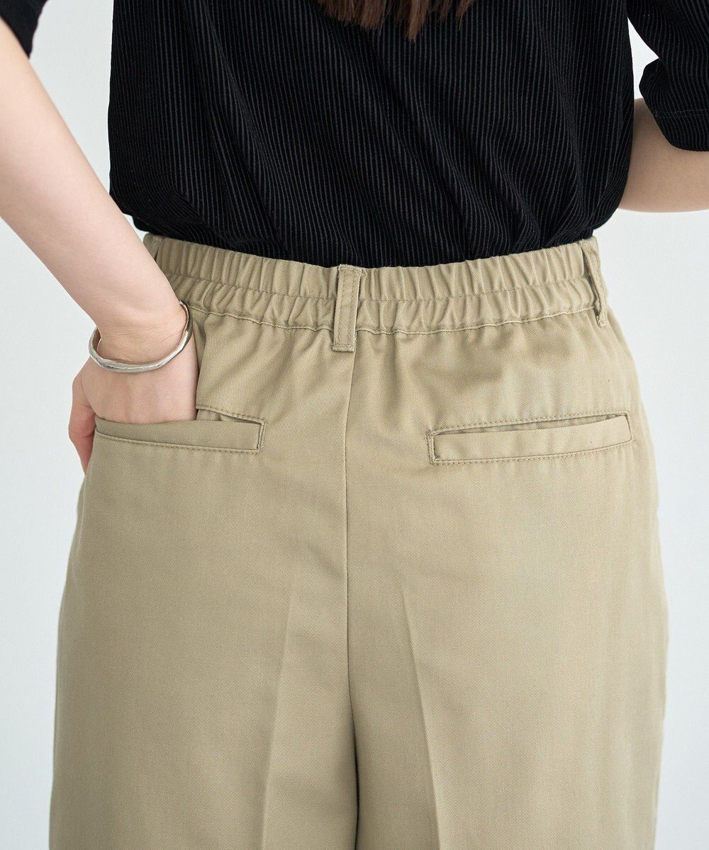 earth music&ecology タックハーフパンツ 