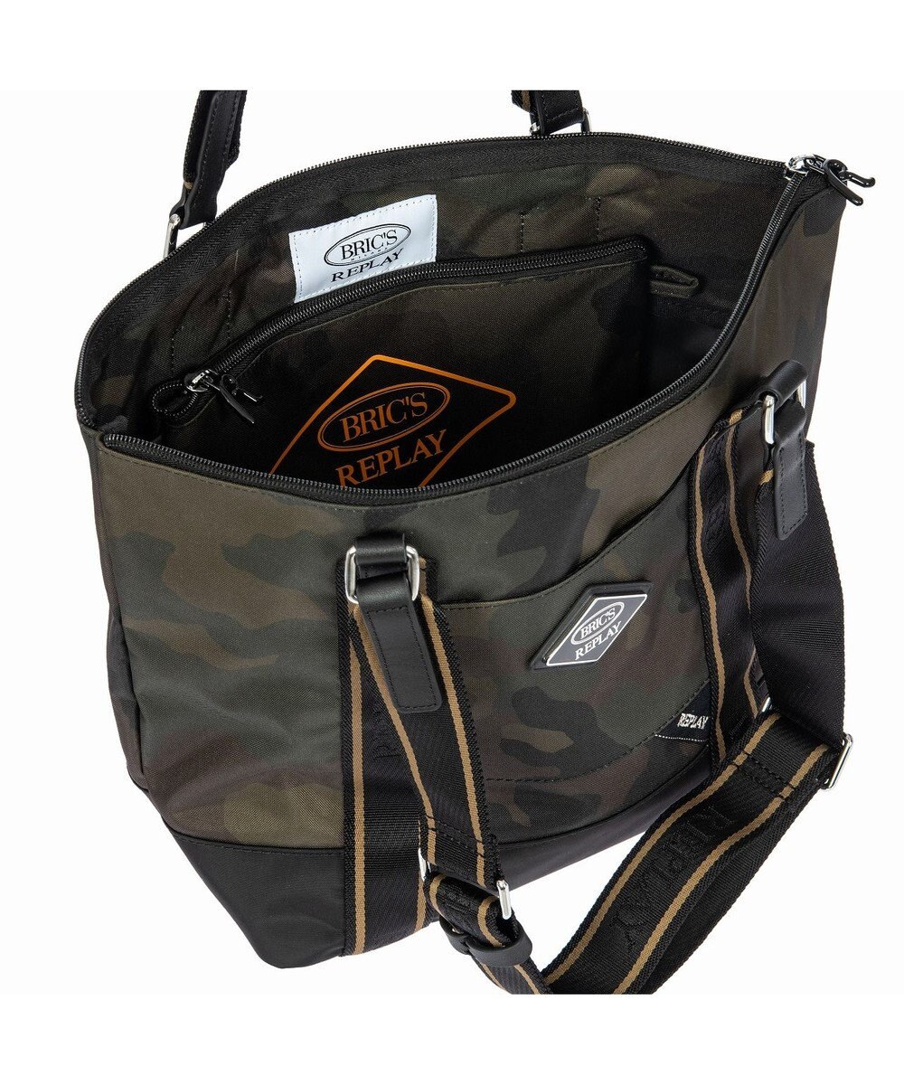 ACE BAGS & LUGGAGE  BRIC'S×REPLAY X-COLLECTION  ショッピングバッグM 89283 JXC47071 ブリックス 