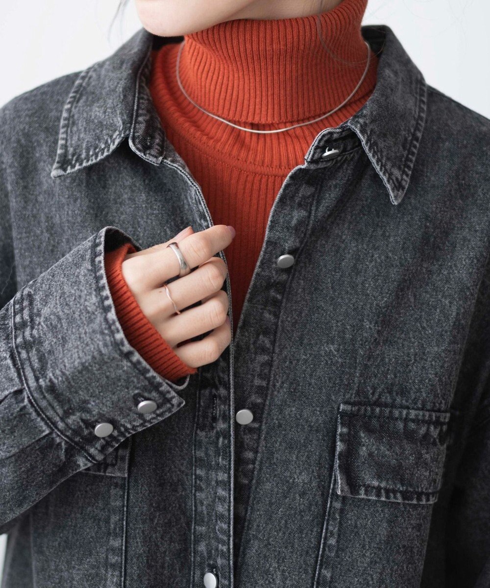 WEGO デニムBIGシャツ 