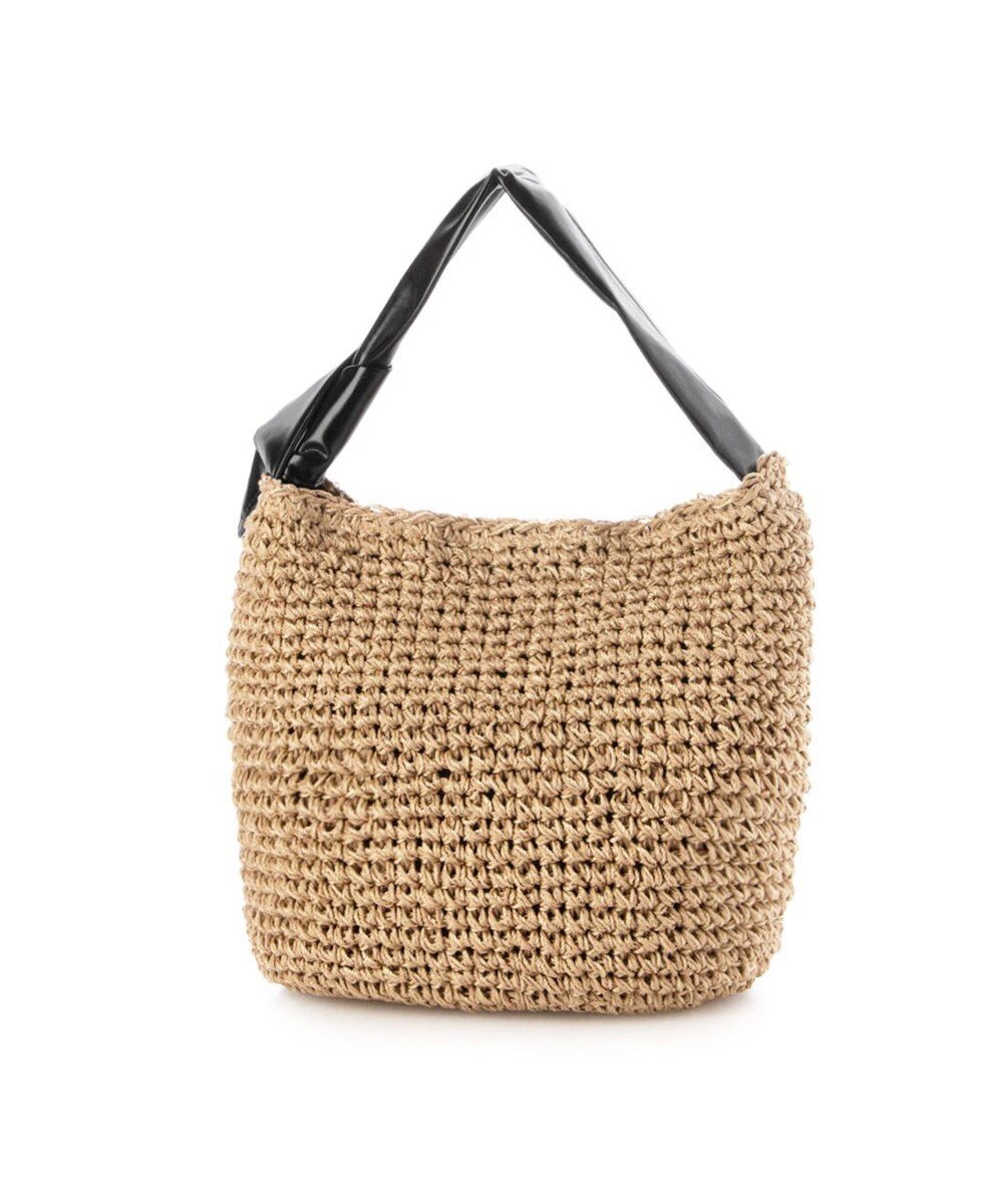 UNBILLION カシュカシュ cachecache / リボンハンドルクロッシェミニトート 