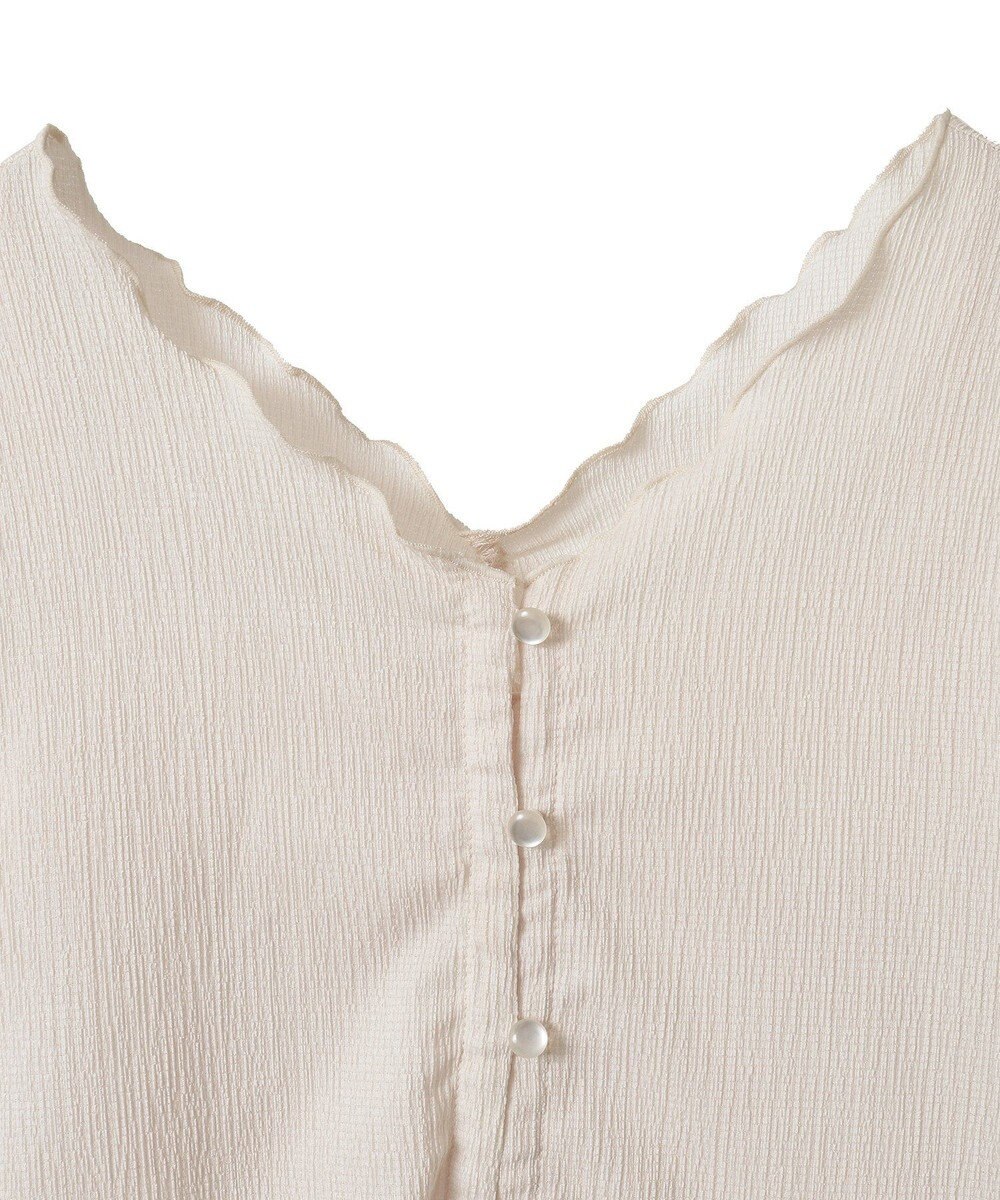 earth music&ecology ＳＥＴ２点ギャザーカットカーデ＋キャミワンピース 