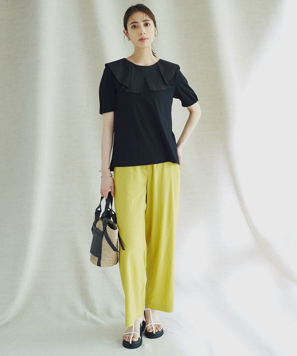 23区 VIOLAd'ORO MIRO レザーポケット ハンドバッグ 