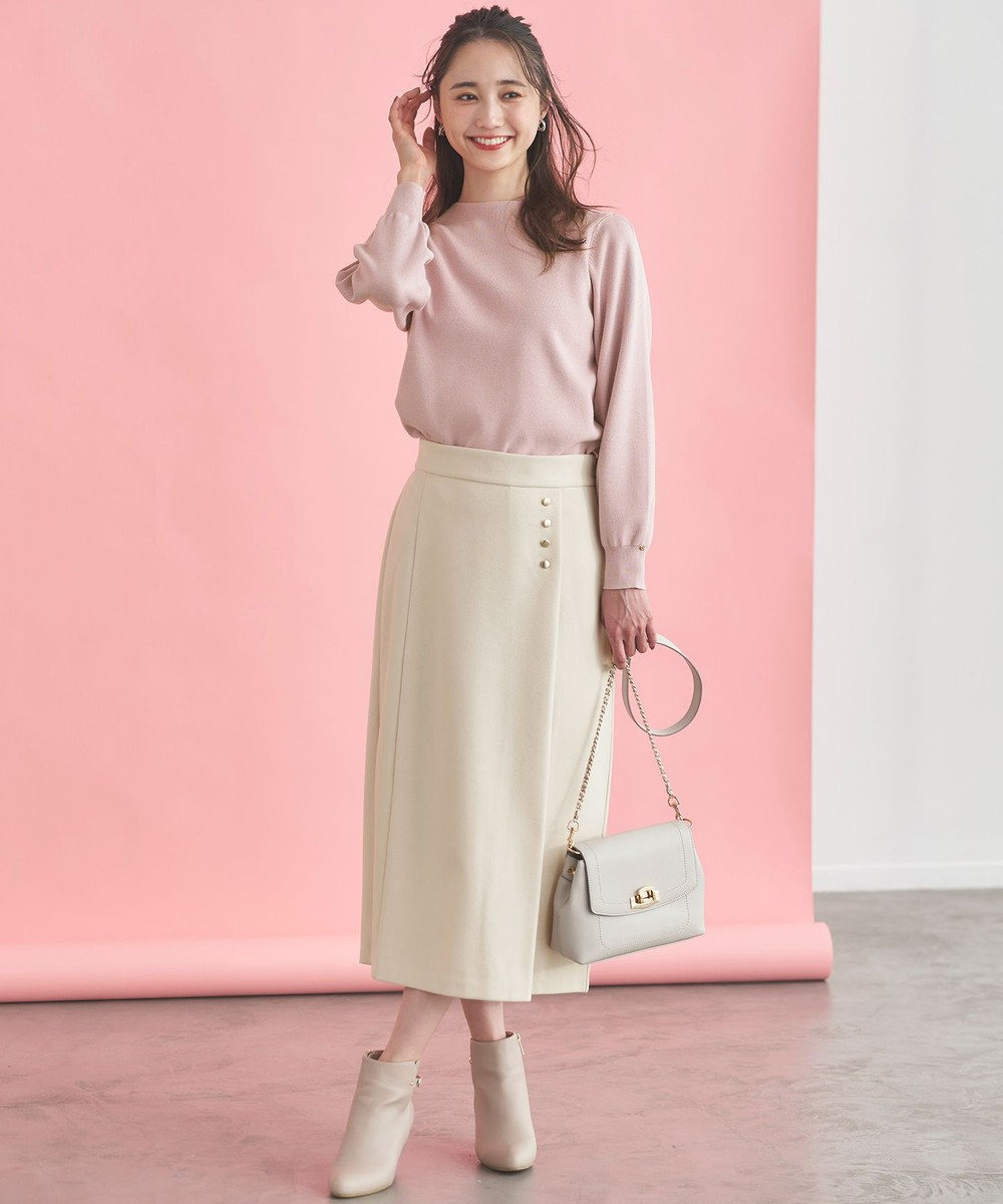 洗える】メルトンジャージー スカート / any SiS | ファッション通販 