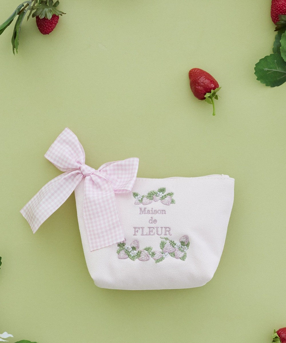 Maison de FLEUR いちごポーチ 