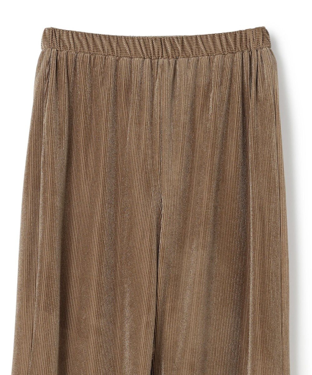 uncrave シアーベロアリブ ギャザーパンツ 
