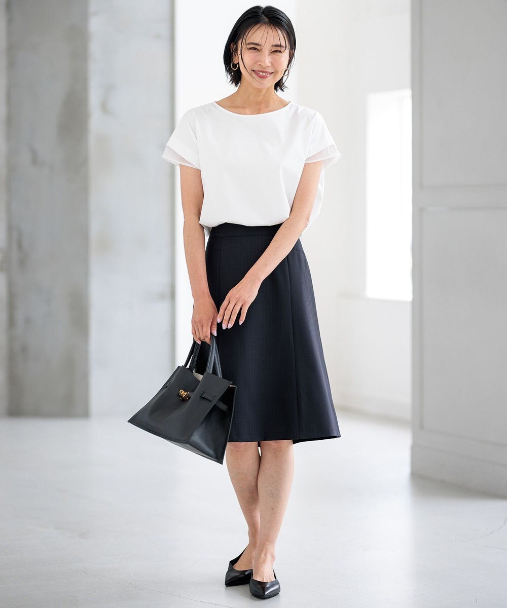 23区 S 【セットアップ対応/新色追加】ラフィーネウール フレアスカート 