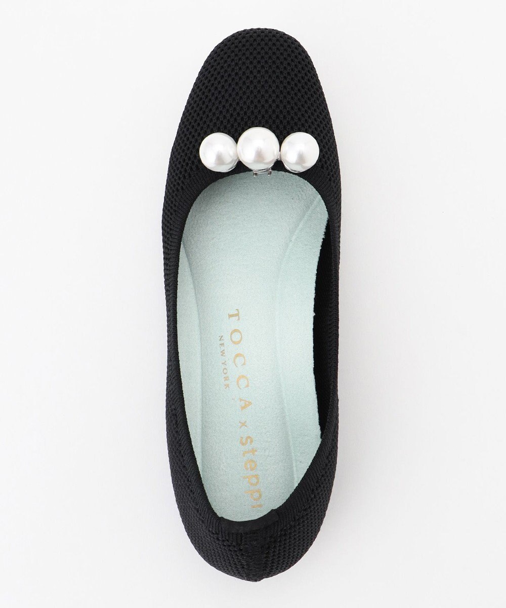 TOCCA 【軽量・撥水・お洗濯可・選べるシュークリップ】steppi×TOCCA BALLET PUMPS パンプス 